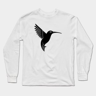 Hummingbird silhouette Long Sleeve T-Shirt